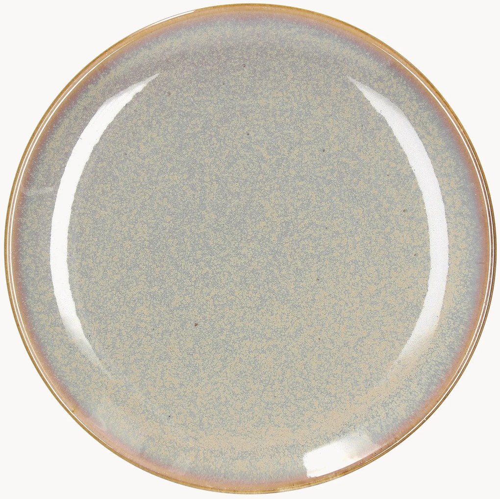 Kameninové dezertné taniere Jap, 6 ks