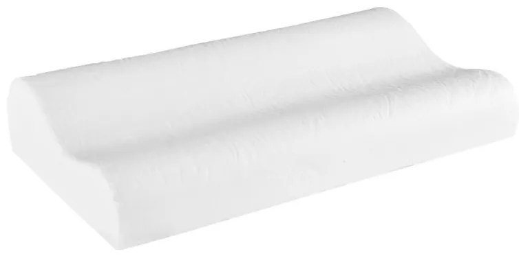 Anatomický vankúš Memory White 31x50x11 cm EMI, Obliečka na anatomický vankúš