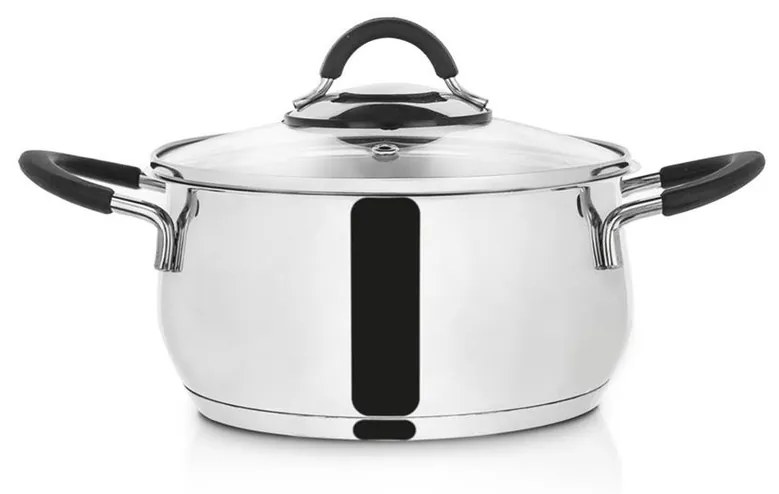 Orion Kastról nerez DALIE 1,8 l sklenená pokrievka, 1,8 l