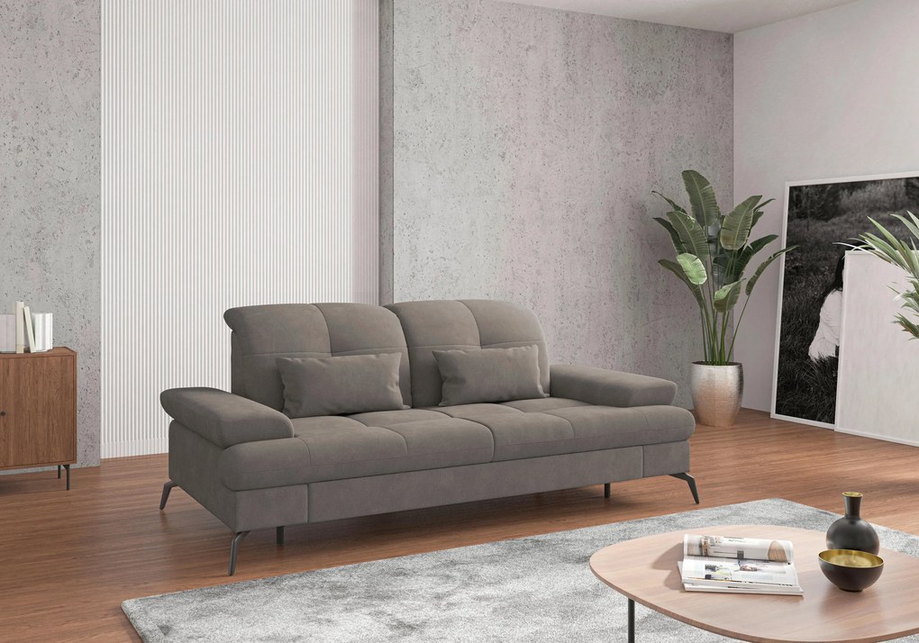 XXXLutz 2,5-MIESTNA POHOVKA, textil, bahenná hnedá Sit & More - Sedačky - 000144009036