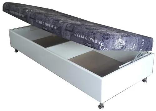 Jednolôžková posteľ (váľanda) 82 cm Eda 5 (s molitanovým matracom). Vlastná spoľahlivá doprava až k Vám domov. 1041925