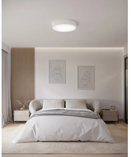 LED Stropné svietidlo CLEO LED/43W/230V 3000K pr. 40 cm biela