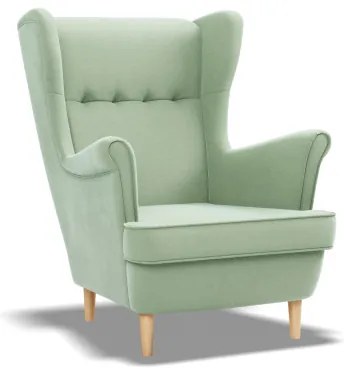 Kreslo VELO svetlozelené