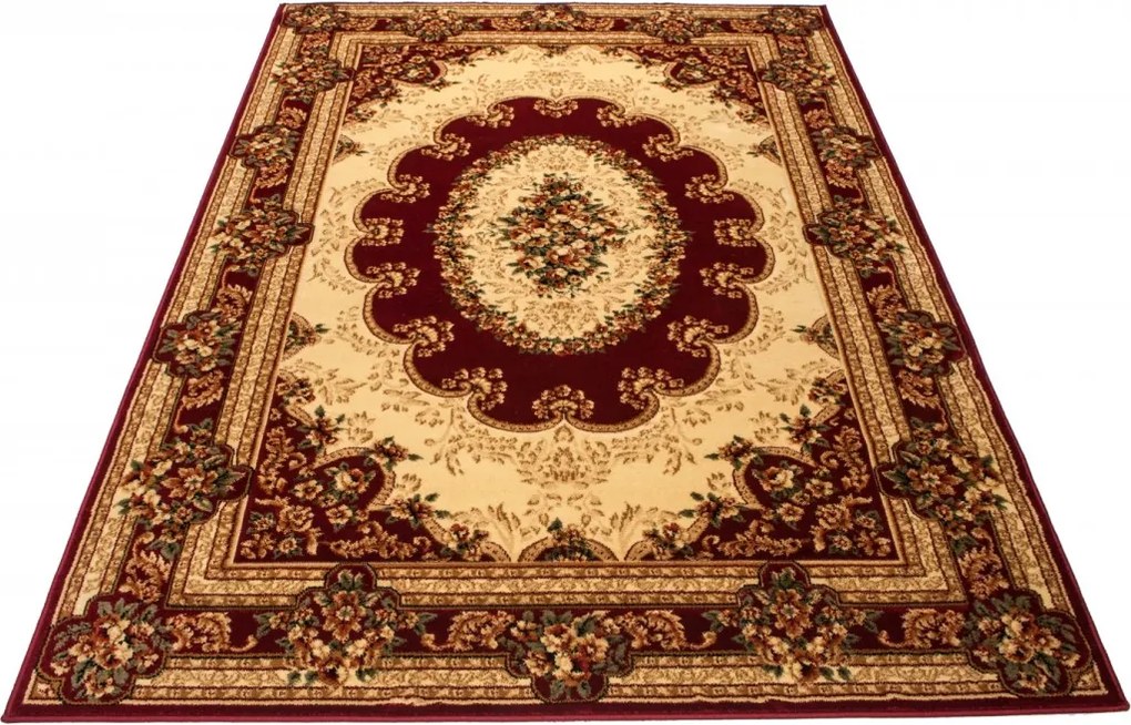 TA Koberec 5889A ČERVENÝ YESEMEK Rozmer: 250x350 cm
