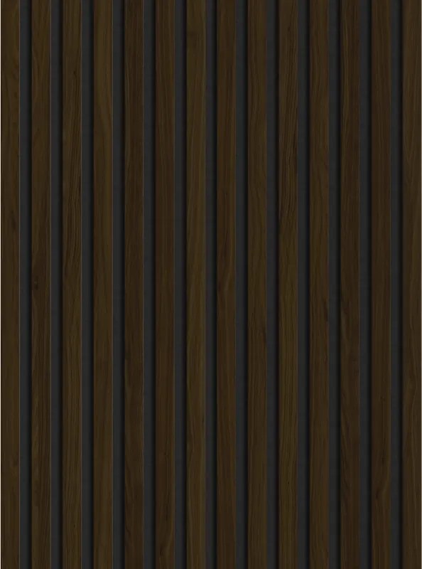 Mexen Lam-F, akustické stenové lamely 275 × 31,5 cm, filc 6 mm, wenge, S105-275317-2812-071