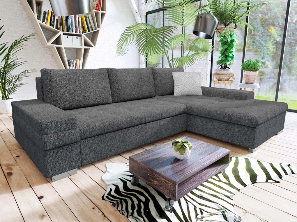 Rohová sedačka Canton Mini Premium, Dostupné poťahy: Otusso 14 + Otusso 14 + Sorriso 04