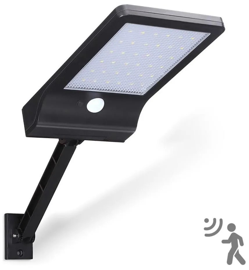 Aigostar B.V. Aigostar - LED Solárna pouličná lampa so senzorom LED/2,3W/5,5V IP65 102704WZC