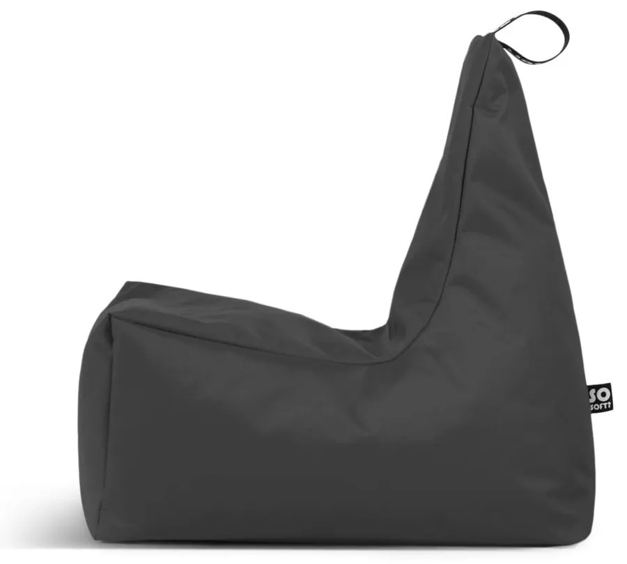 Oranžový sedací vak Icy XL – So Soft?