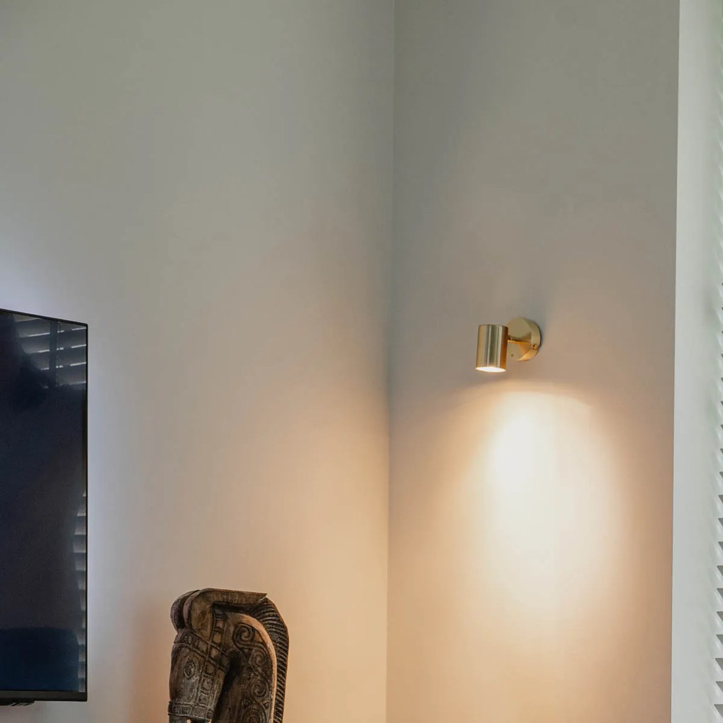 Moderné bodové svetlo mosadzné nastaviteľné - Jeana