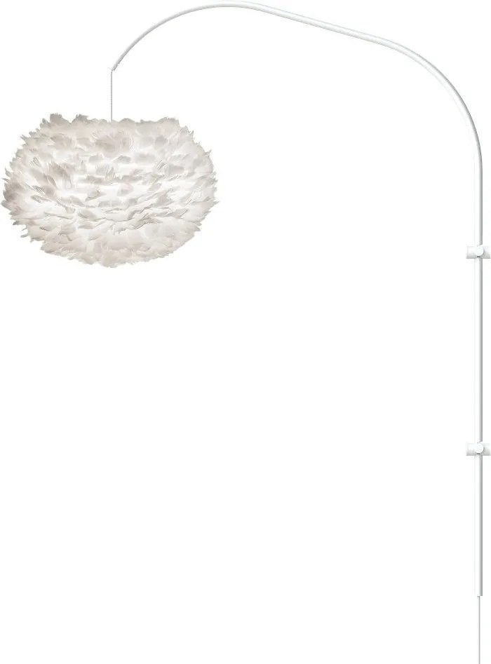 Biela kovová lampová noha 123 cm Willow – UMAGE