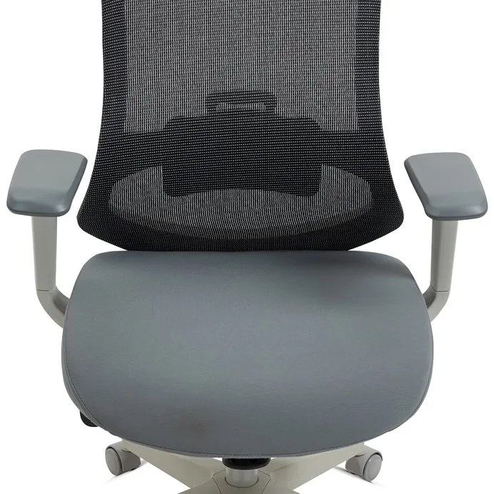 BONTEC Kancelárska stolička, synchrónny mechanizmus, sivá sieťovina, KA-V321 GREY Farba: Šedá