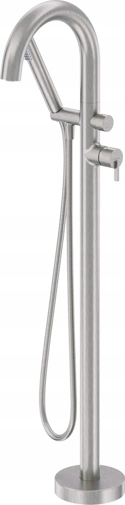 Deante Voľne stojaca vaňová batéria s sprchovým setom Bqs F17N