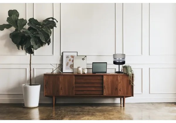 Stolná lampa CORAL 1xE27/60W/230V čierna/šedá