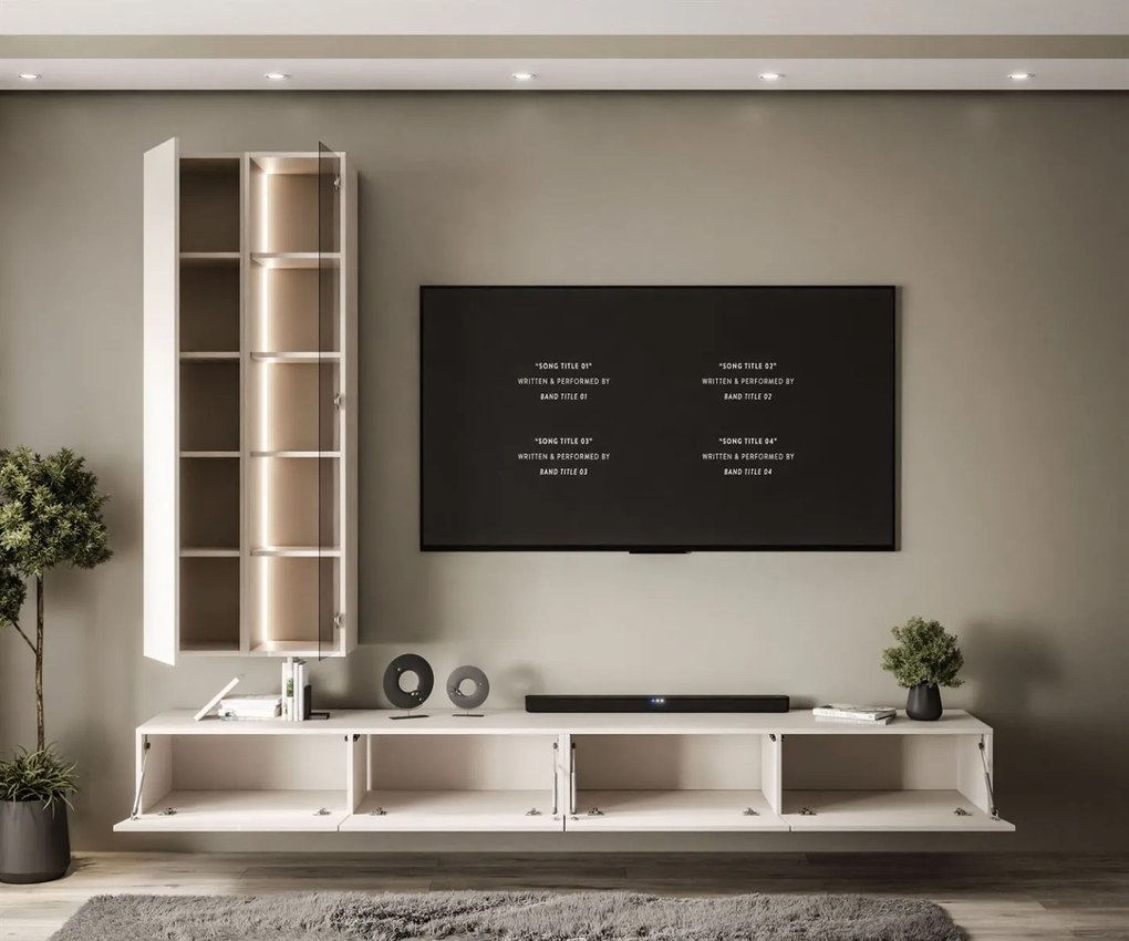 OBÝVACIA STENA DAZIO KAŠMÍR LESK LED 250 cm