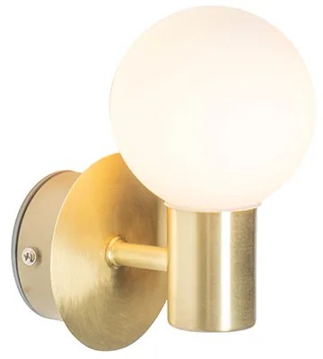 Moderná nástenná lampa zlatá IP44 - Cederic Up