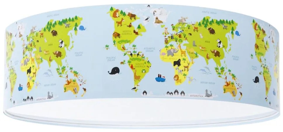 Detské stropné svietidlo SWEET DREAMS 2xE27/60W/230V pr. 40 cm