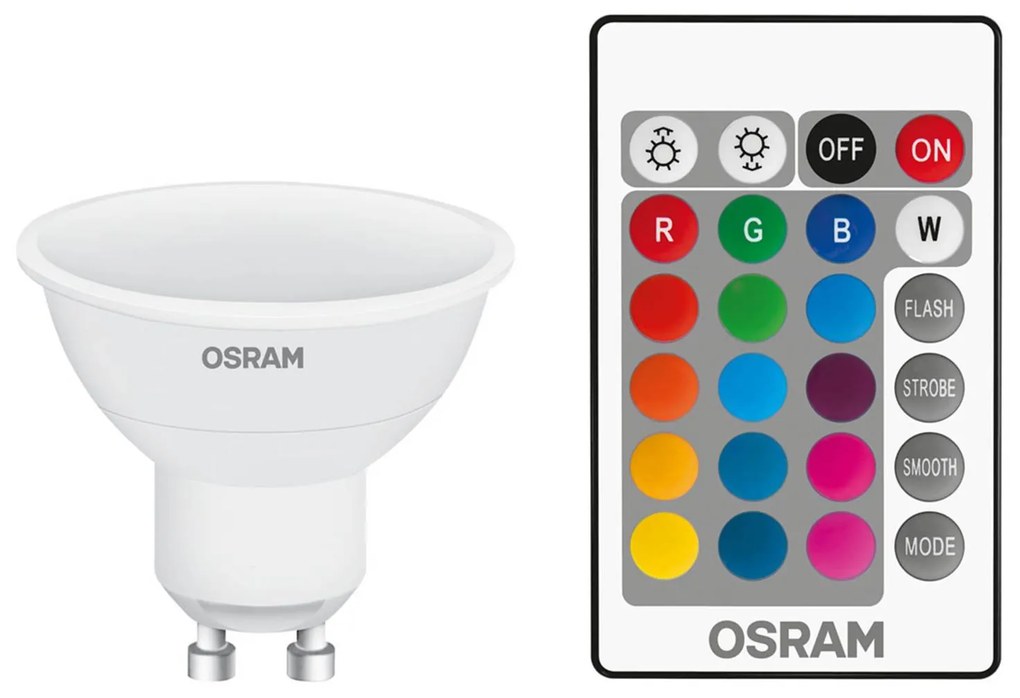 OSRAM LED žiarovka GU10 4 4,2W Star+ remote