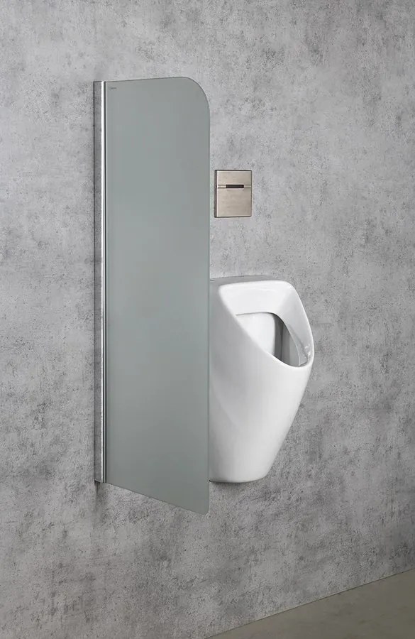 Sapho Sapho, Deliaca stena medzi pisoármi 40x100cm, mliečne sklo, PW140