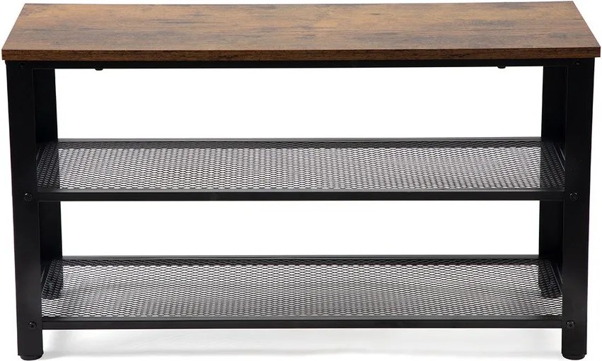 Čierny oceľový stojan na topánky 80x45x30 cm Arne – Bonami Essentials