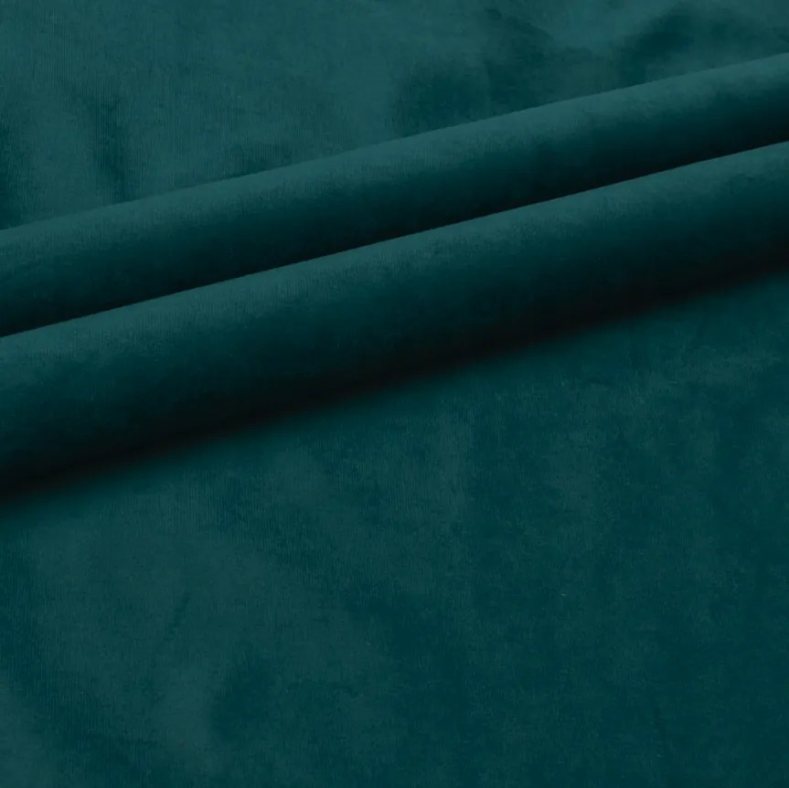 Rozkladacia sedacia súprava do U VENORIA 285x146 cm, petrolejová + 2 vankúšiky ZDARMA