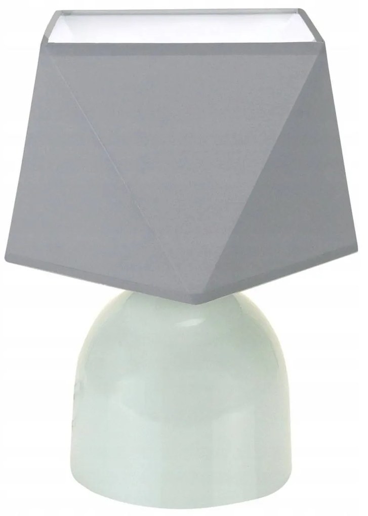 Stolová lampa DIAMOND, 1x textilné tienidlo (výber z 12 farieb), (výber z 3 farieb konštrukcie), N