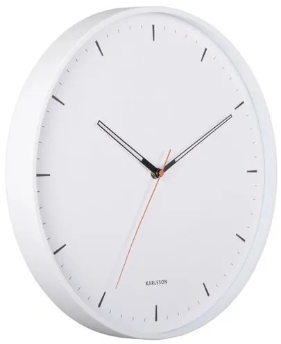 Karlsson 5940WH dizajnové nástenné hodiny 40 cm