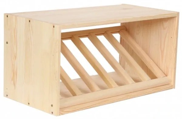 Drevený regál na víno Clever RW61-S1