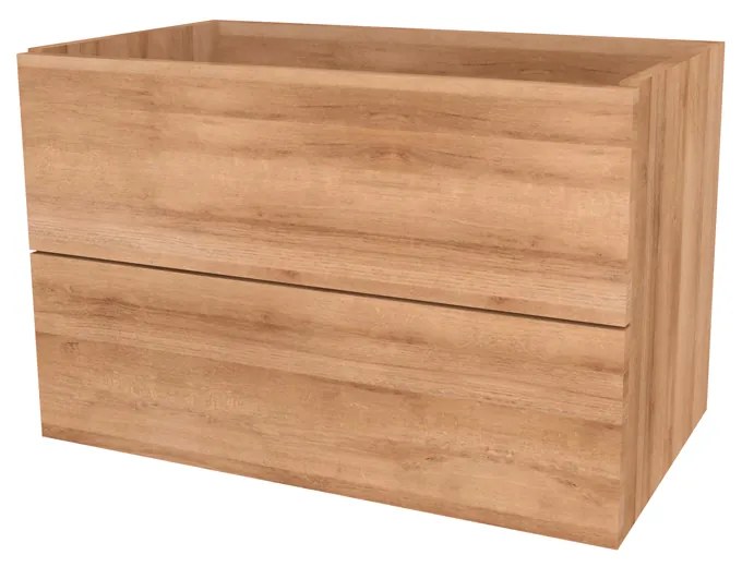 Mereo, Mereo Aira, kúpeľňová skrinka 81 cm, Multidecor, Dub Riviera mountain, MER-CN791SDMON