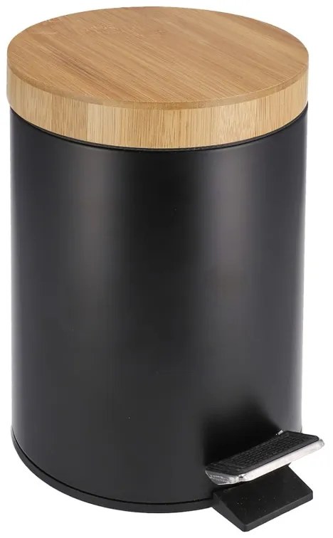 ODPADKOVÝ Kôš do kúpeľne čierny