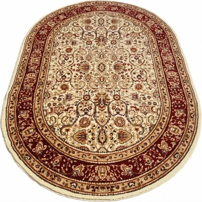 DC Koberec Orient ovál 007 krémová Rozmer: 70×140 cm