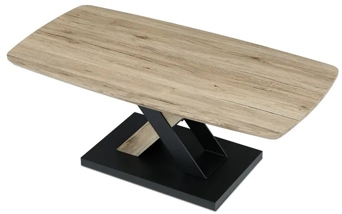 Autronic BONTEC Konferenčný stolík 120x60cm, mdf, dub san remo, CT-W1570 SRE Farba: Hnedá