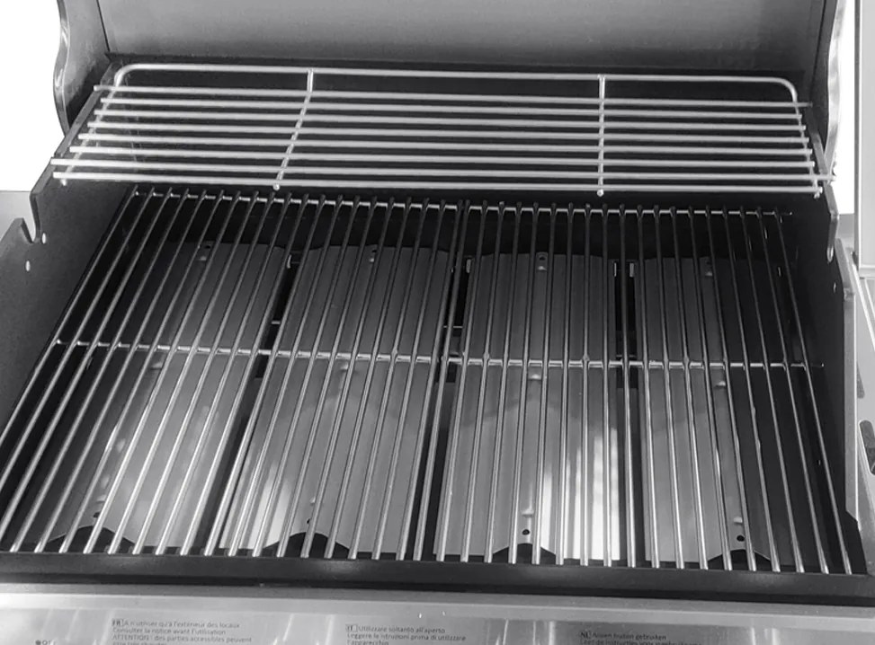 Nerezová záhradná BBQ kuchyňa s umývadlom BestBerg BBBQ-29SS / 5 horákov / 17,2 kW / strieborná