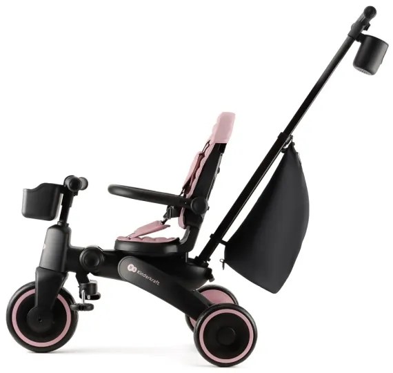 KINDERKRAFT - Detská trojkolka JAZZ 2 ružová