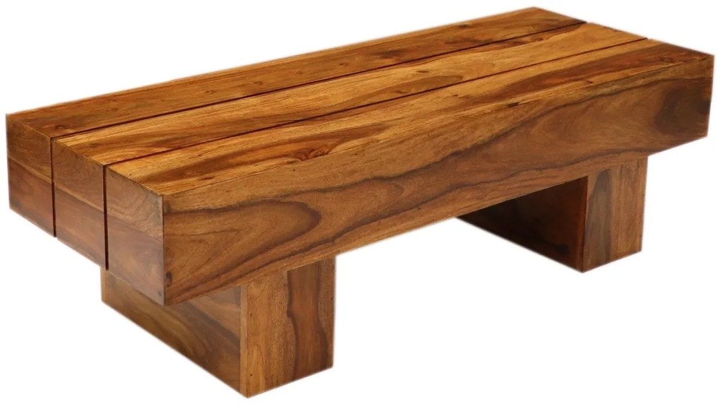 furniture-nabytek.cz - Masívny konferenčný stolík z dreva palisander 118x45x35