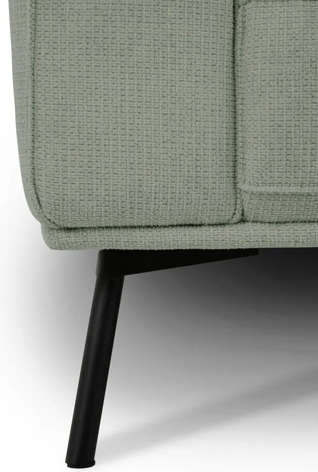 Zelená ženilková rohová pohovka (pravý roh/do L) Amsterdam – Scandic