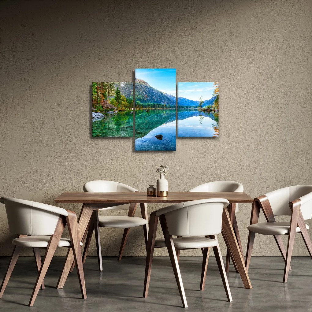 Obraz - Jazero Hintersee (90x60 cm)