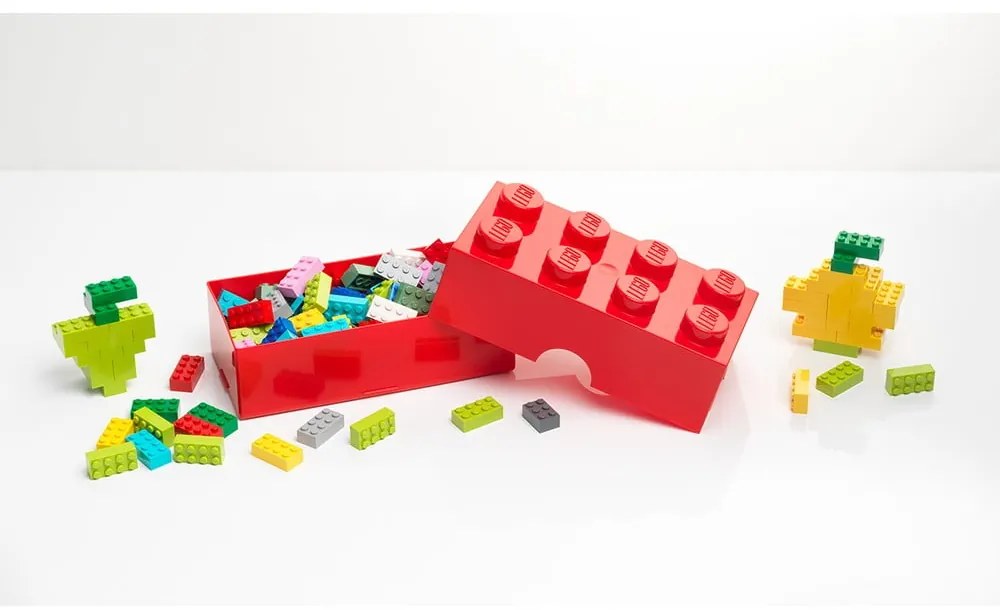 Červený úložný box LEGO®