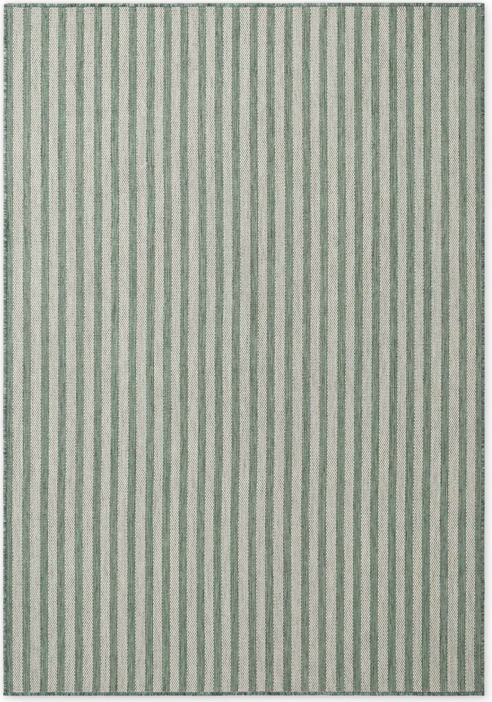 Ted Baker, Kusový koberec Ted Baker Haringey 106396 Green White, 120x170, zelená, chodba / predsieň