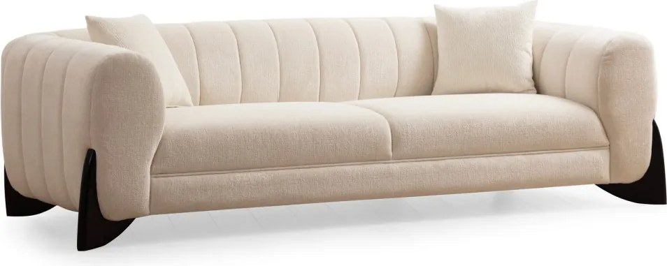 Trojmiestna pohovka Sandreo 248 cm biela