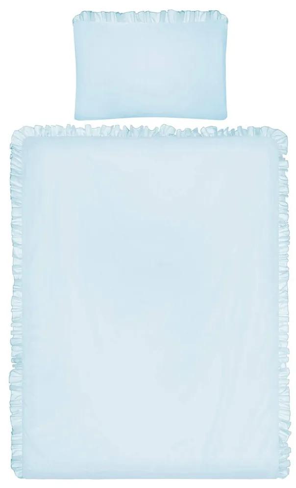5-dielne posteľné obliečky Belisima PURE 90/120 turquoise