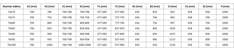 Mexen Lunar-B Duo, výklopný sprchový kút 70 x 70 cm, 8mm číre sklo, zlatý matný profil, 832-070L-070P-55-00