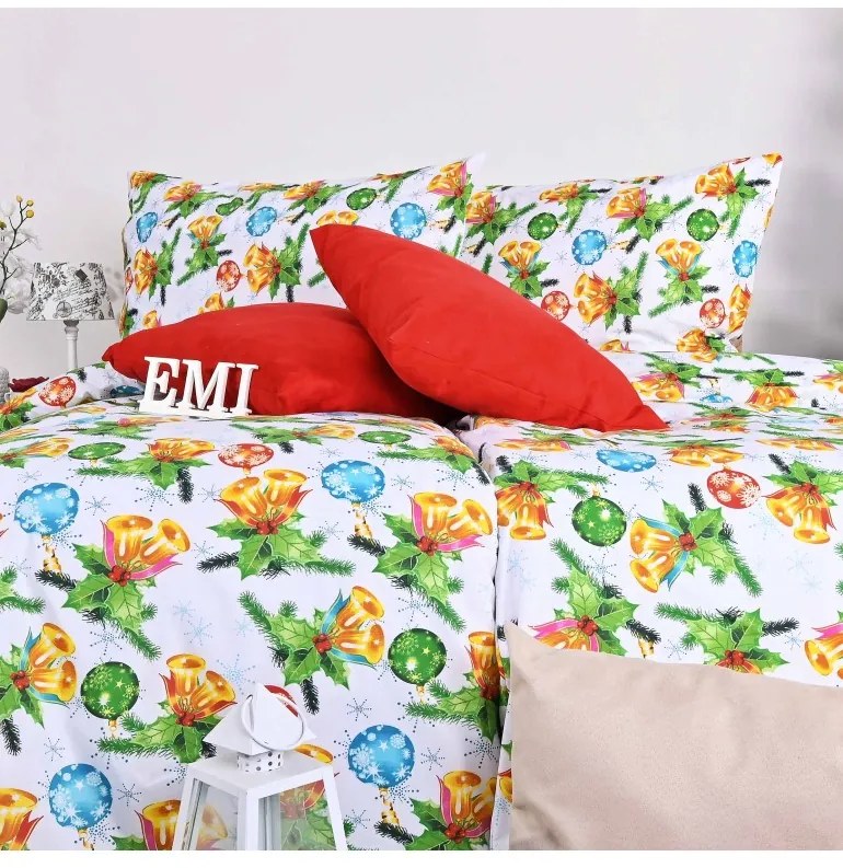 Vianočné obliečky Rothenburg EMI, Štandardný set jednolôžko obsahuje 1x 140x200 + 1x 70x90