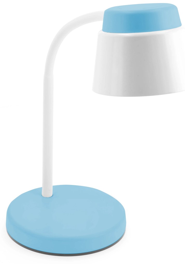 Stolná lampa GTV HELIN LB-HEL6W-25-DC modrá 6W 4000K