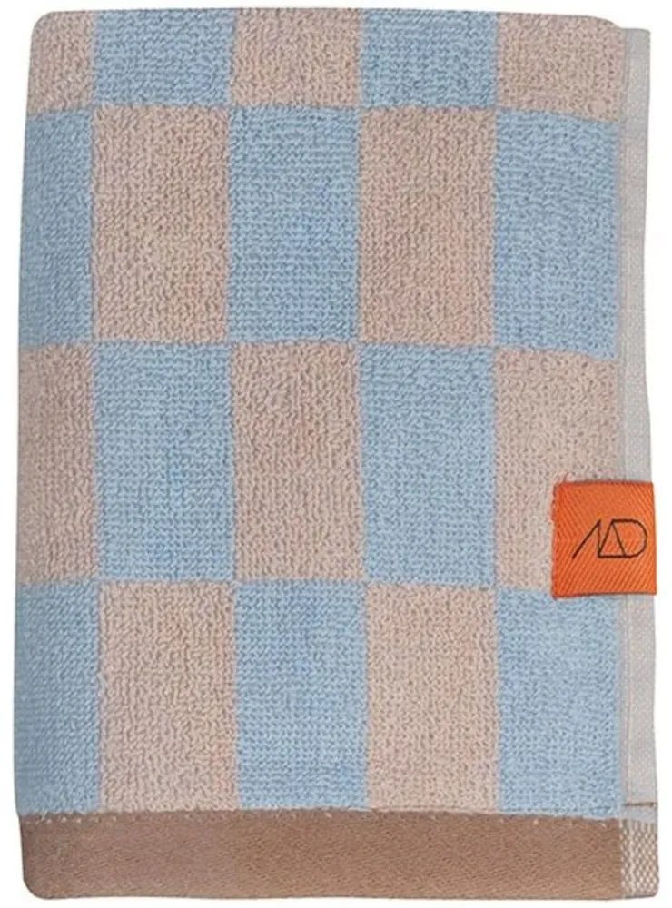 Modro-ružové uteráky z bio bavlny v súprave 2 ks 40x55 cm Retro - Mette Ditmer Denmark