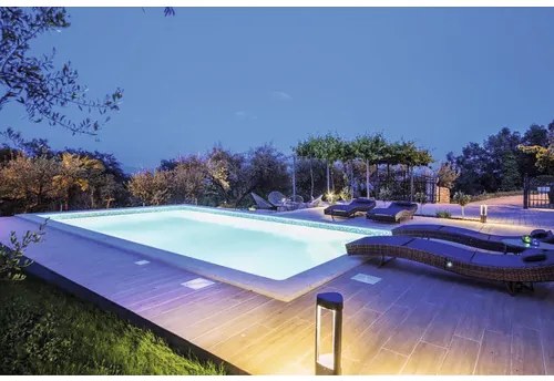 Bazénový set kompletný CF Block Planet Pool De Luxe 8x4x1,5 m modrá fólia