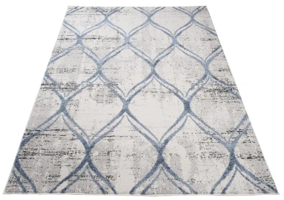 Kusový koberec Franc sivomodrý 140x200cm