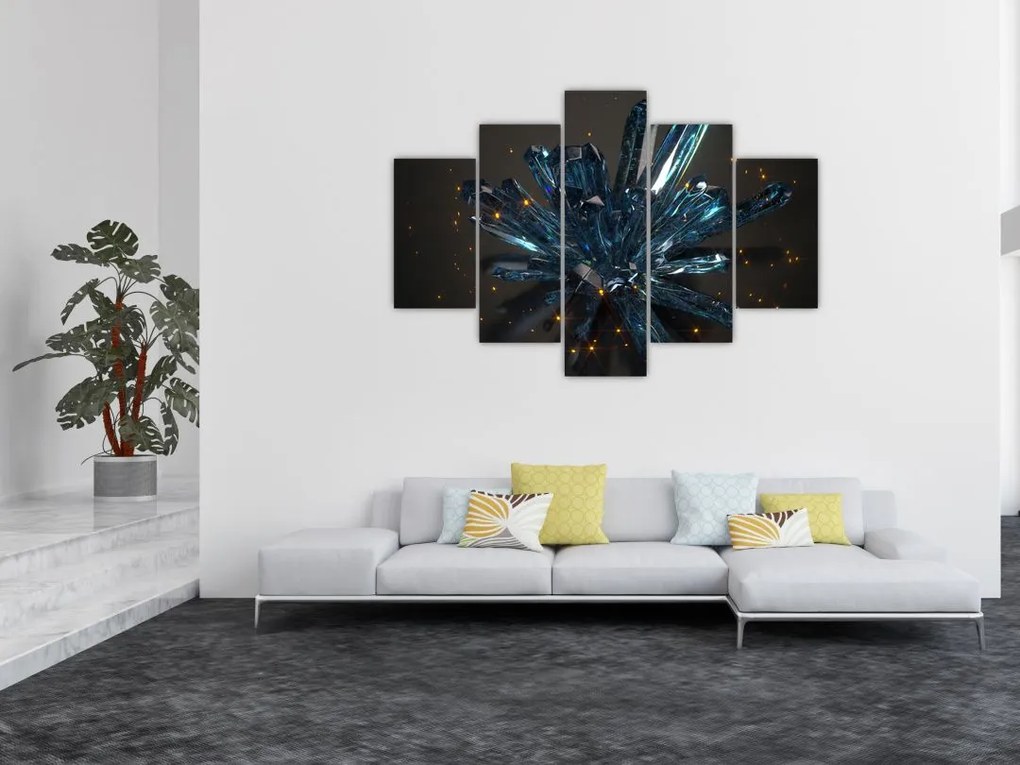 Obraz kryštálu (150x105 cm)