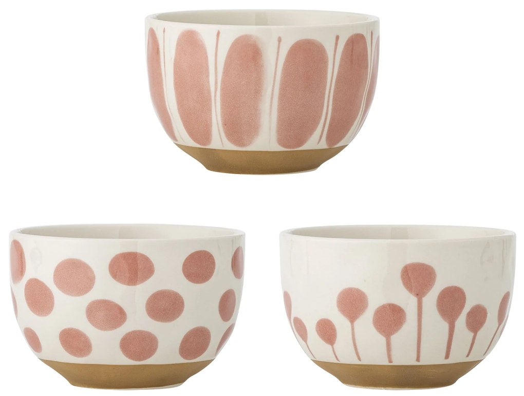 Bloomingville Keramická miska Linora Rose 580 ml C