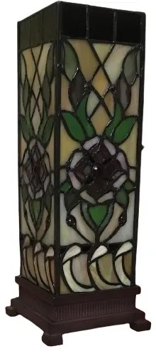 Tiffany lampa stolná CAPH 12*35 PRISM