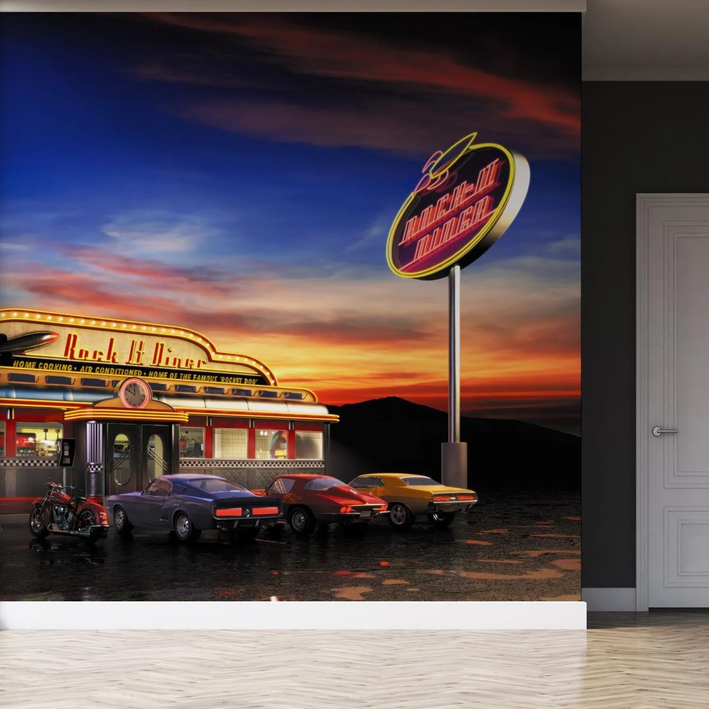 Fototapeta - Nonstop bar (147x102 cm)